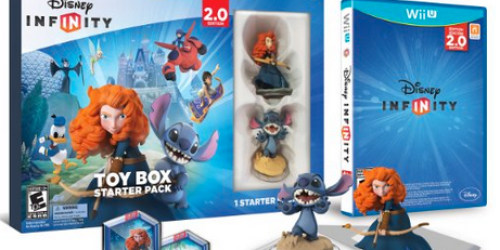 Amazon: Disney INFINITY Toy Box Starter Pack 2.0 Edition – Wii U Only $14.54 (Reg. $59.99)