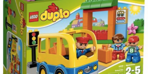 LEGO DUPLO Town School Bus Building Toy Set Only $9.99 (Regularly $19.99)