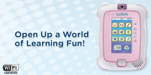 Amazon: VTech InnoTab 3 Plus Kids Tablet ONLY $26.77 (WiFi Certified w/ Free Educational Apps)