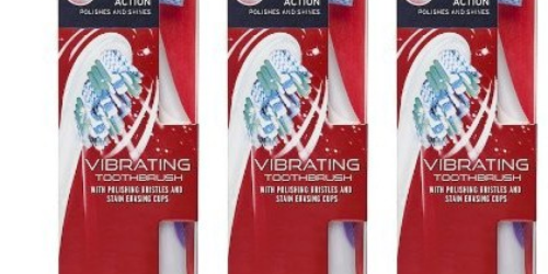 Colgate 360 Optic White Vibrating Battery Powered 3-Pack Toothbrushes ONLY $9.49 Shipped
