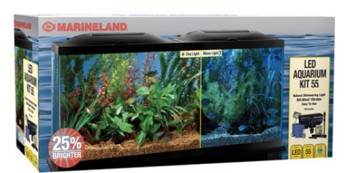 PetSmart.com: 55-Gallon LED Aquarium Kit Only $67.49 (Reg. $234.99) with Free In-Store Pickup