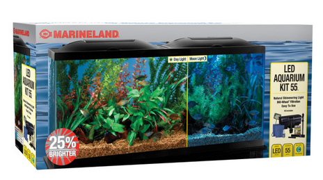 PetSmart.com: 55-Gallon LED Aquarium Kit Only $67.49 (Reg. $234.99) with  Free In-Store Pickup