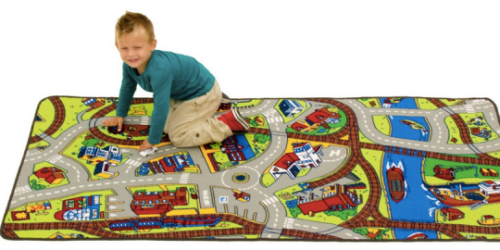 Amazon:  Learning Carpets Ride The Train Rug Only $16.28 (Reg. $49.99!)