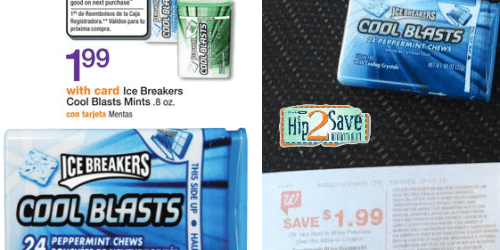 Walgreens: Possibly Better than FREE Ice Breakers Cool Blasts Mints (NO Coupons Needed!)