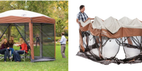 Amazon: Coleman 12 x 10 Instant Screened Canopy Only $95.52 Shipped (Biggest Price Drop!)