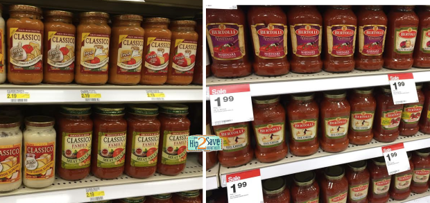 Pasta Sauce Deals at Target