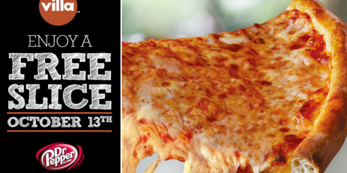 Villa Fresh Italian Kitchen: FREE Slice of Pizza – No Purchase Necessary (October 13th Only)