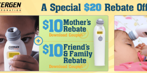 Exergen Temporal Thermometer As Low As $5.99 Shipped After Rebates (Nice Gift for New Parent)