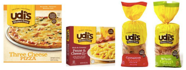 Udi's Gluten Free Product Coupons