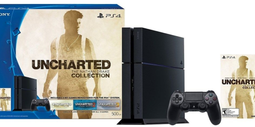 PlayStation 4 500GB “Uncharted: The Nathan Drake Collection” Console Bundle Only $309.99 Shipped