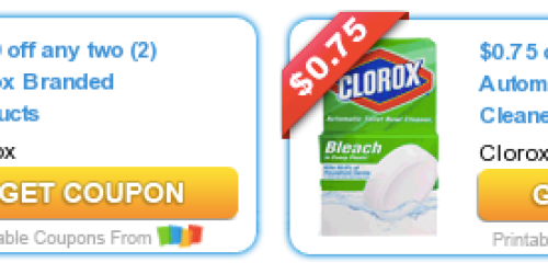 *NEW* $1/2 Clorox Products Coupon = Nice Deals at Target + More