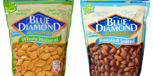 New $2/2 Blue Diamond Almonds Coupon = 1-Pound Bags Only $5.99 at CVS & Walgreens (Starting 10/18)