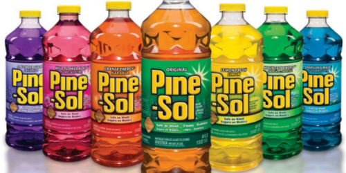 New $0.75/1 Pine-Sol Multipurpose Cleaner Coupon = Large 48oz Bottles ONLY $1.25 Each at Family Dollar
