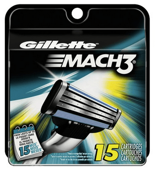 Gillette Mach 3 razor refills