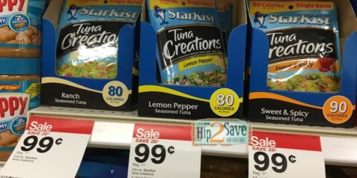 Target: Starkist Tuna Creations Pouches Only 39¢ Each