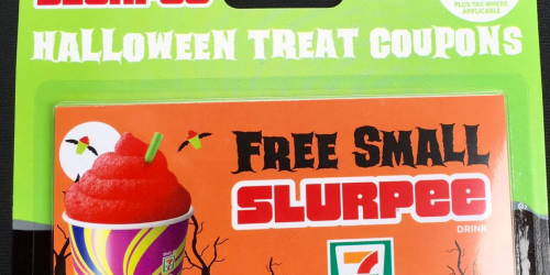 7-Eleven: $5 for 20 Free Small Slurpee Halloween Treat Coupons (+ Free Hot Coffee Every Day This Week)