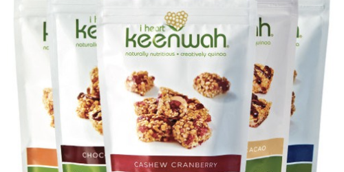 $4.50 Worth Of “i heart Keenwah” Quinoa Clusters Cash Back Offers Available
