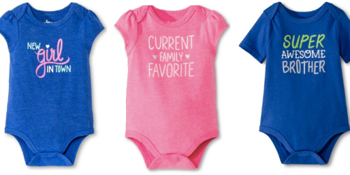 Target.com: Baby Bodysuits Only $2 Each