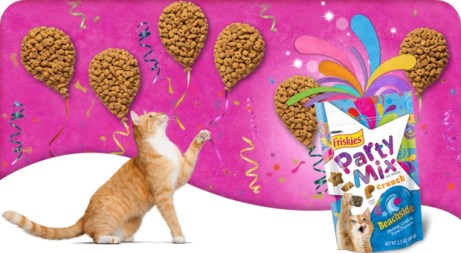 New $1/1 Friskies Party Mix Cat Treats Coupon
