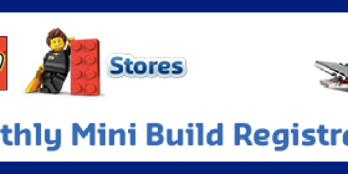 LEGO Store: Register Online NOW for Free Shark Mini Model Build (November 3rd and 4th)