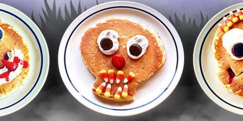 IHOP: FREE Scary Face Pancake for Kids (October 30th)