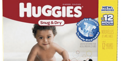 Amazon Mom Members: 222 Huggies Size 3 Diapers ONLY $20.70 Shipped (Just 9¢ Per Diaper)