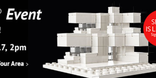 Barnes & Noble: LEGO Architecture Studio Event (Tomorrow at 2PM) + 75% Off Red Dot Clearance