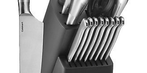 Highly Rated Cuisinart 17-Piece Cutlery Knife Block Set Only $49.99 Shipped