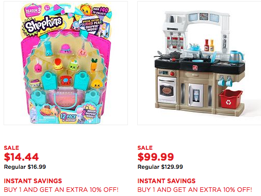 Kohl's Extra 10% off Select Toys
