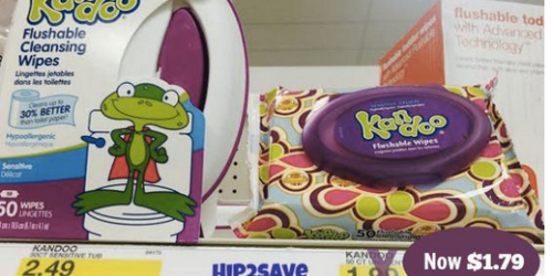 High Value $1/1 Kandoo Wipes Coupon = Only 70¢ at Target (+ *HOT* Upcoming Deal on Diapers!)