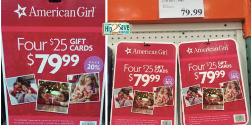 Costco: *HOT* $100 Worth of American Girl Gift Cards ONLY $79.99 + More
