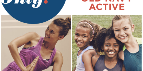 Old Navy: 50% Off Active Wear for the Whole Family