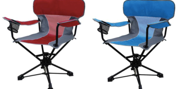 Walmart.com: Ozark Trail Portable Swivel Chairs Only $15 (Regularly $54.93?)