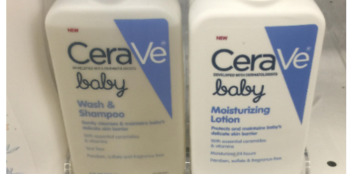Walgreens: CeraVe Baby Wash & Lotion Only $3.50 Each (Regularly $9.99)
