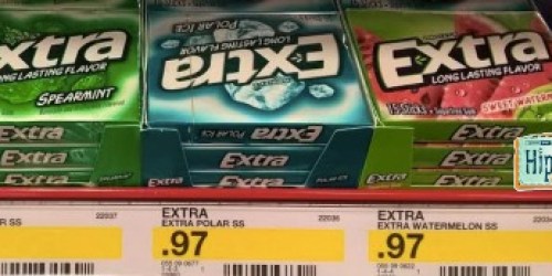 Target: Extra Gum 15-Count Packs As Low As Only 28¢ (No Coupons Needed)