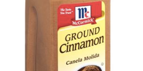 Amazon: BIG McCormick Ground Cinnamon Container Only $3.27 Shipped