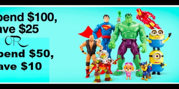 Target: BIG Savings on Toys This Week – $10 Off $50 OR $25 Off $100 Toy Purchase Coupon & More