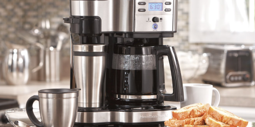 Refurbished Hamilton Beach 2-Way Brewer Single Serve & 12-cup Coffee Maker Only $38.50 Shipped
