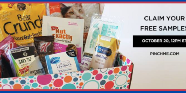 PINCHme: *NEW* Free Samples at Noon ET (Special K Bars, Dog Treats, Nexcare Bandages & More)