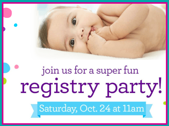 BabiesRUs Registry Party: Games, Giveaways, Raffles &amp; More (October 24th at 11AM)