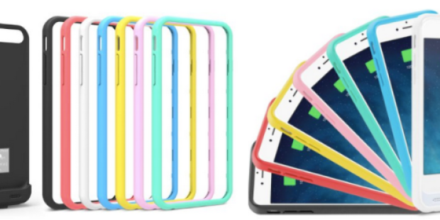 Amazon: iPhone 6/6s Battery Charger Case w/ 7 Changeable Frames ONLY $20.99 (Regularly $48+)