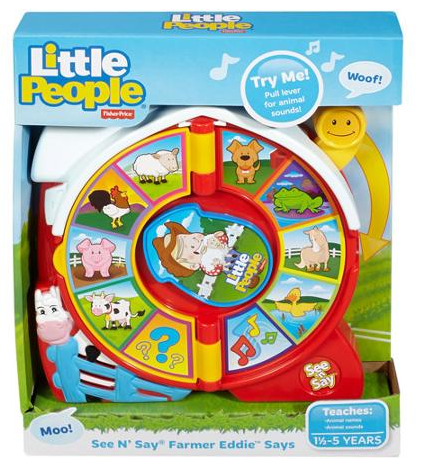 Amazon & Walmart: Fisher-Price Little People See 'n Say Farmer Eddie Says ONLY $8.94