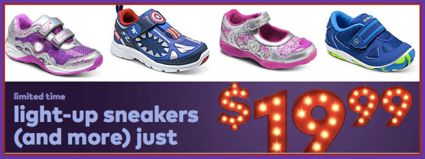 Stride Rite Light-Up Sneakers ONLY $19.99 Shipped