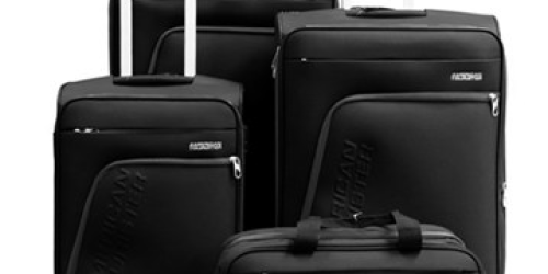 American Tourister 5-Piece Spinner Luggage Set + Free Neck Pillow Only $139.99 Shipped (Reg. $499.99)