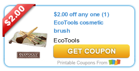 $2/1 EcoTools cosmetic brush coupon