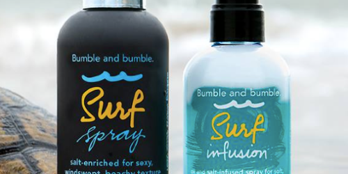 Bumble and Bumble: 2 FREE Deluxe Samples + FREE Shipping with ANY Purchase