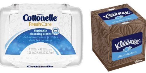 Walgreens: Cottonelle Cleansing Cloths and Kleenex Tissues Only 44¢ Each