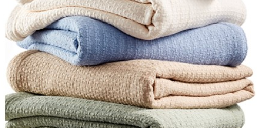 Macy’s: Ralph Lauren Classic Cotton Blanket As Low As $21.99 (Regularly $90)