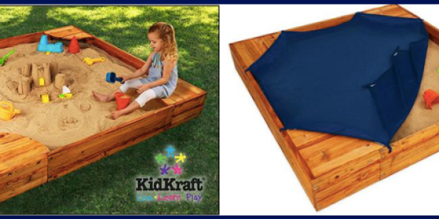 Amazon & Walmart: KidKraft Backyard Sandbox ONLY $129 Shipped (Regularly $249+)