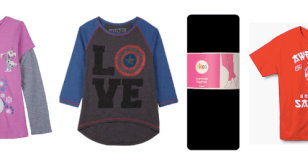 Target.com: Extra 20% Off Kid’s Clearance Clothing (Frozen Tees Under $4, Leggings $3.34 & More)